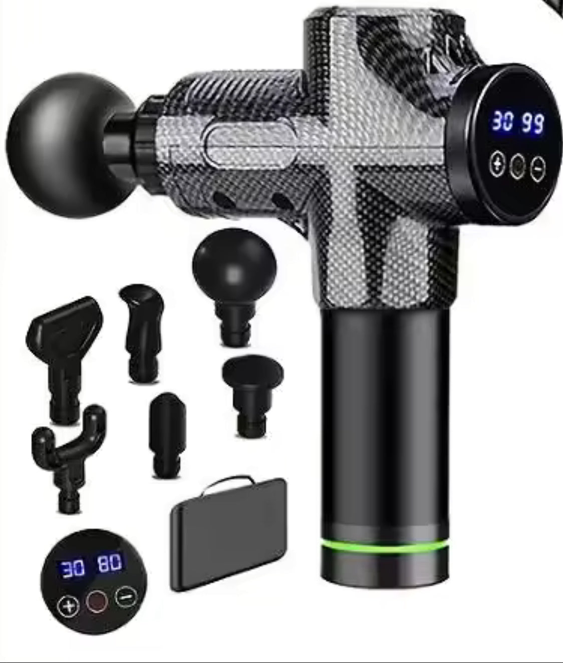 Faszienmassagepistole – 30 Intensitätsstufen