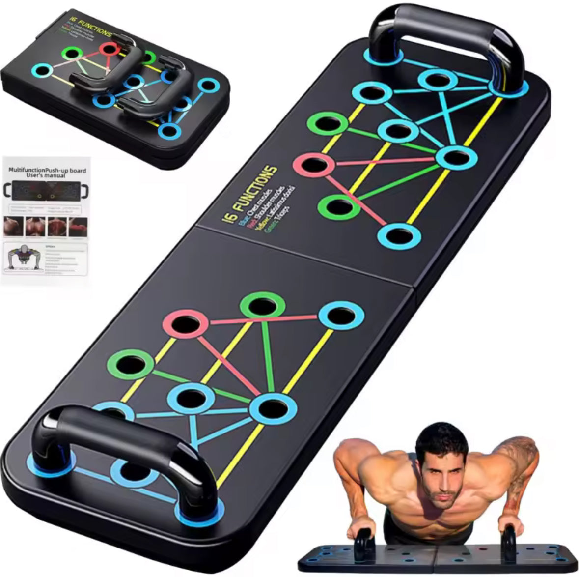 Push-up-Krafttraining Board