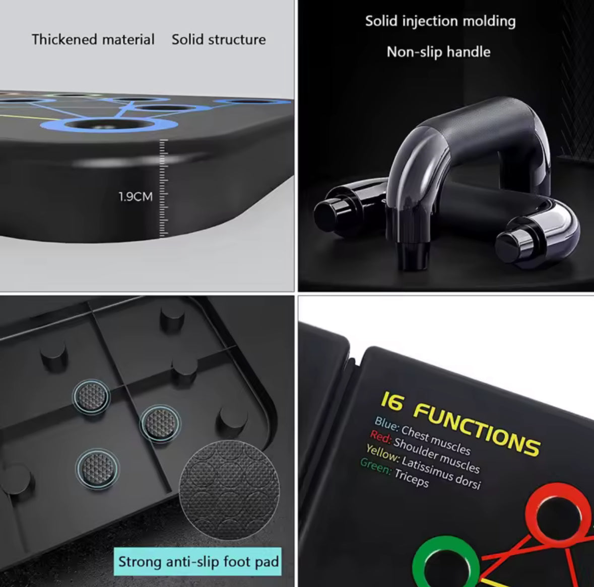 Push-up-Krafttraining Board