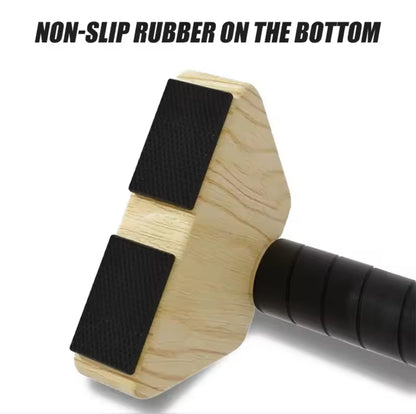 Holz Parallettes – Push-up & Calisthenics Griffe aus Buchenholz (20–50 cm)